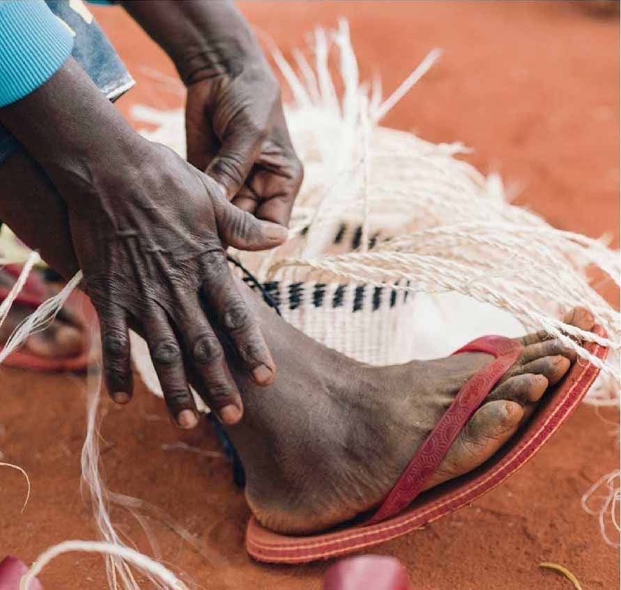 A passion for basketweaving