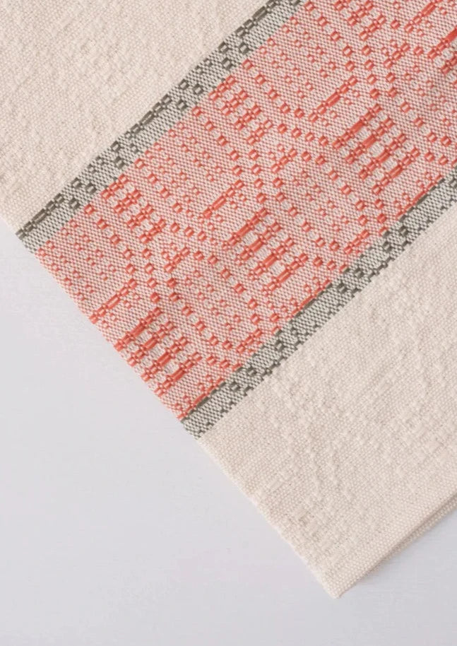 Homestead Hand Towel | Crimson Stripe - Zawadisha