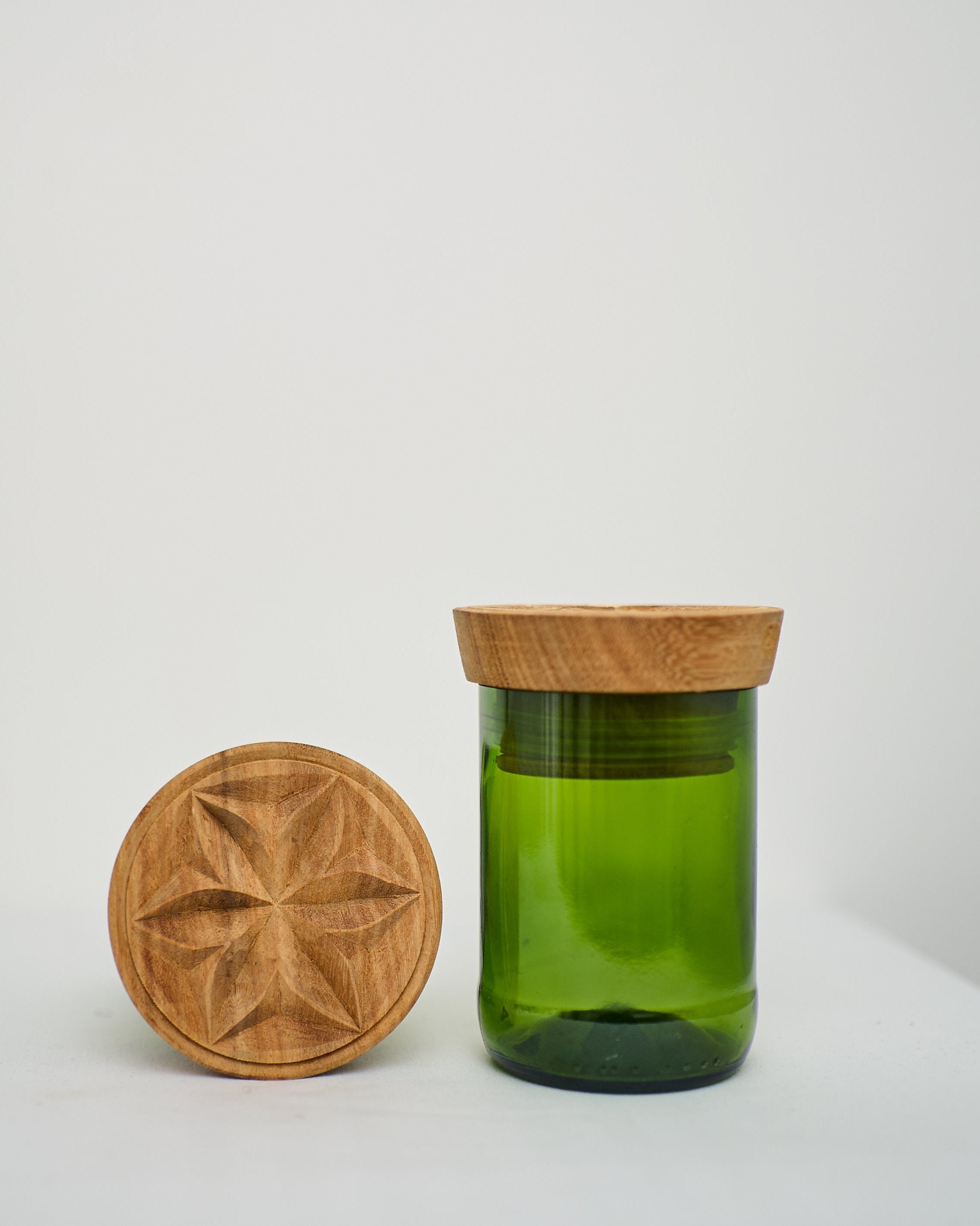 Hiliki Upcycled Glass Jar | Large