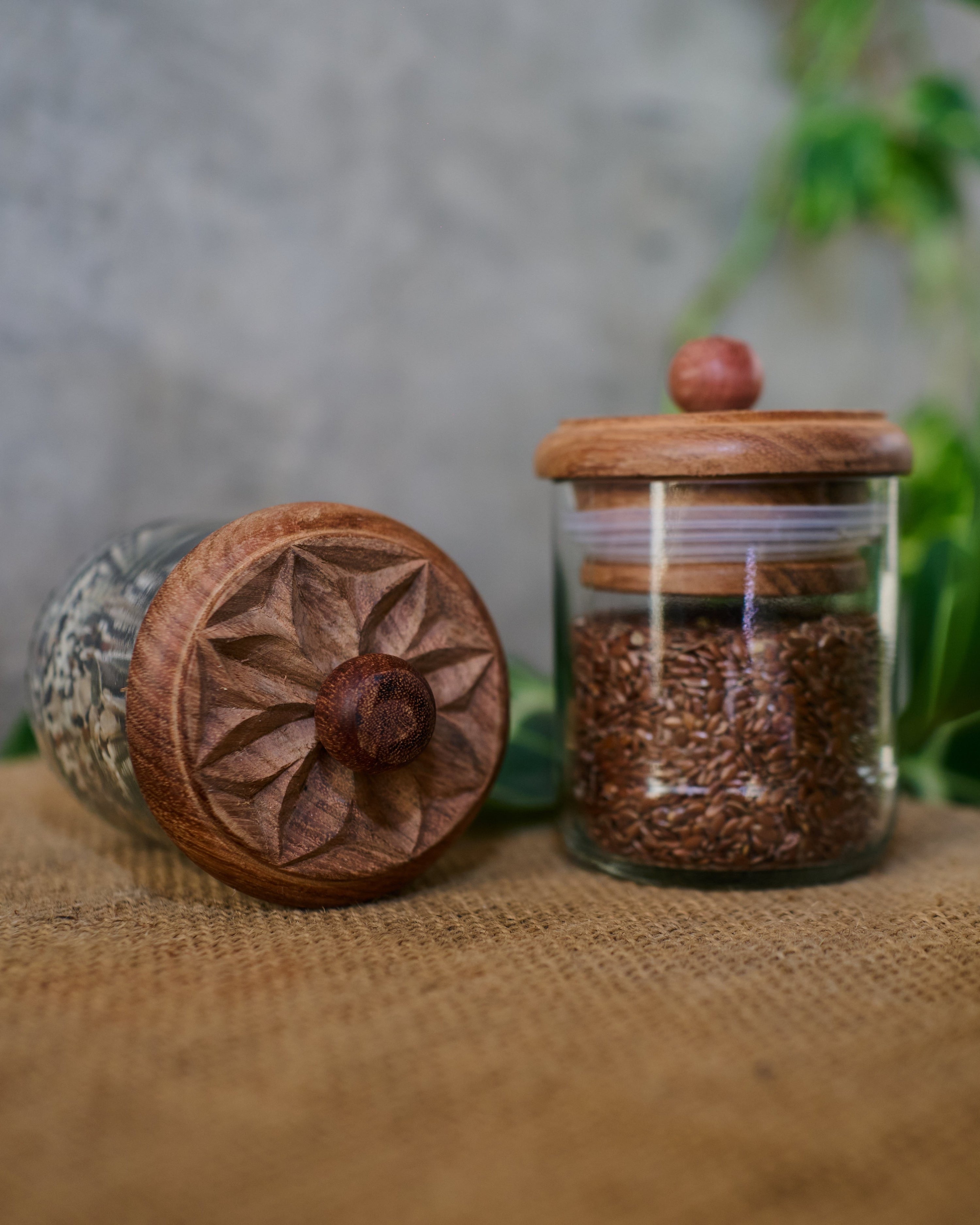 Karafuu Upcycled Glass Jar | Medium