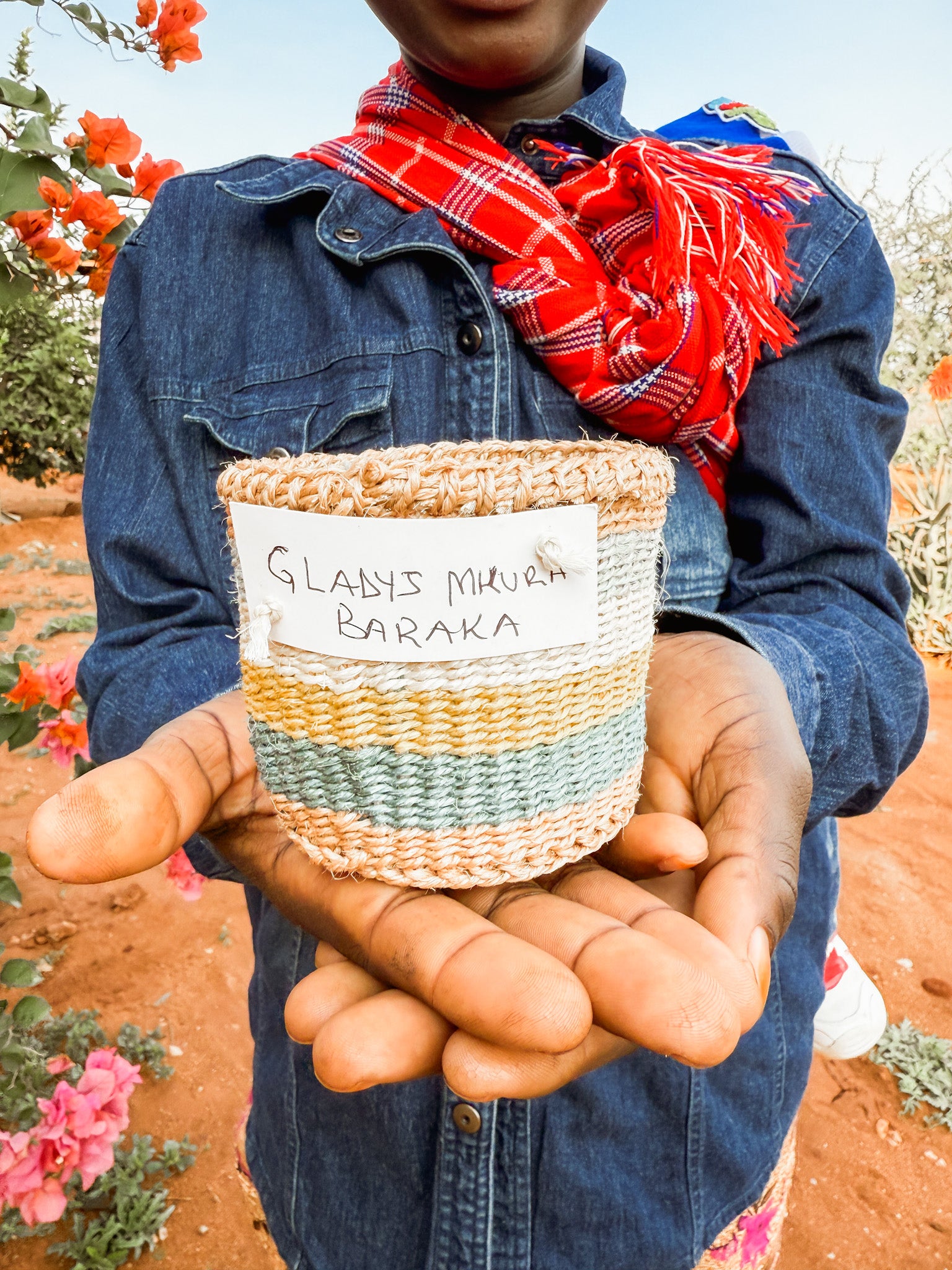 Sisal Thick Weave Basket