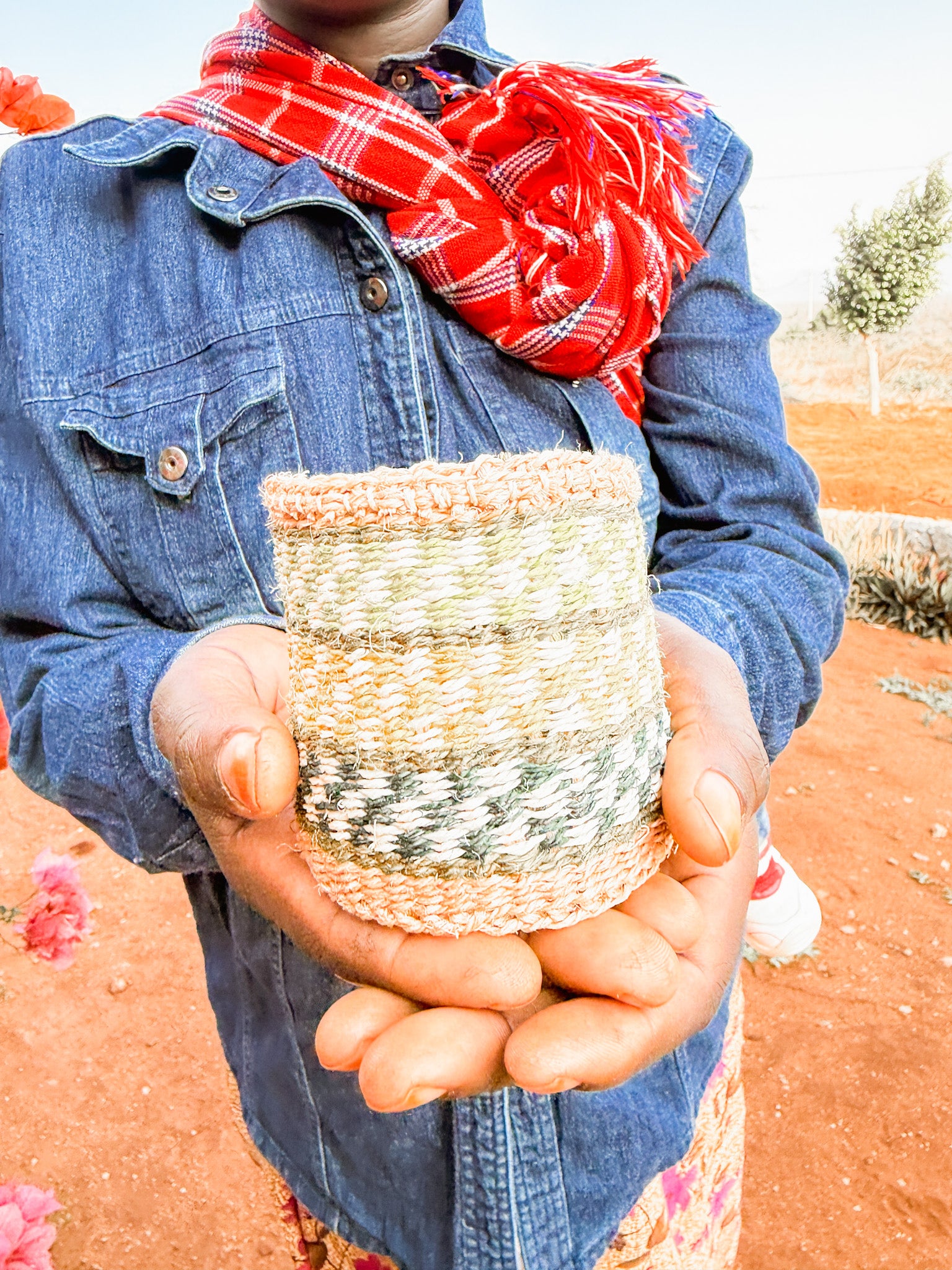 Sisal Thick Weave Basket