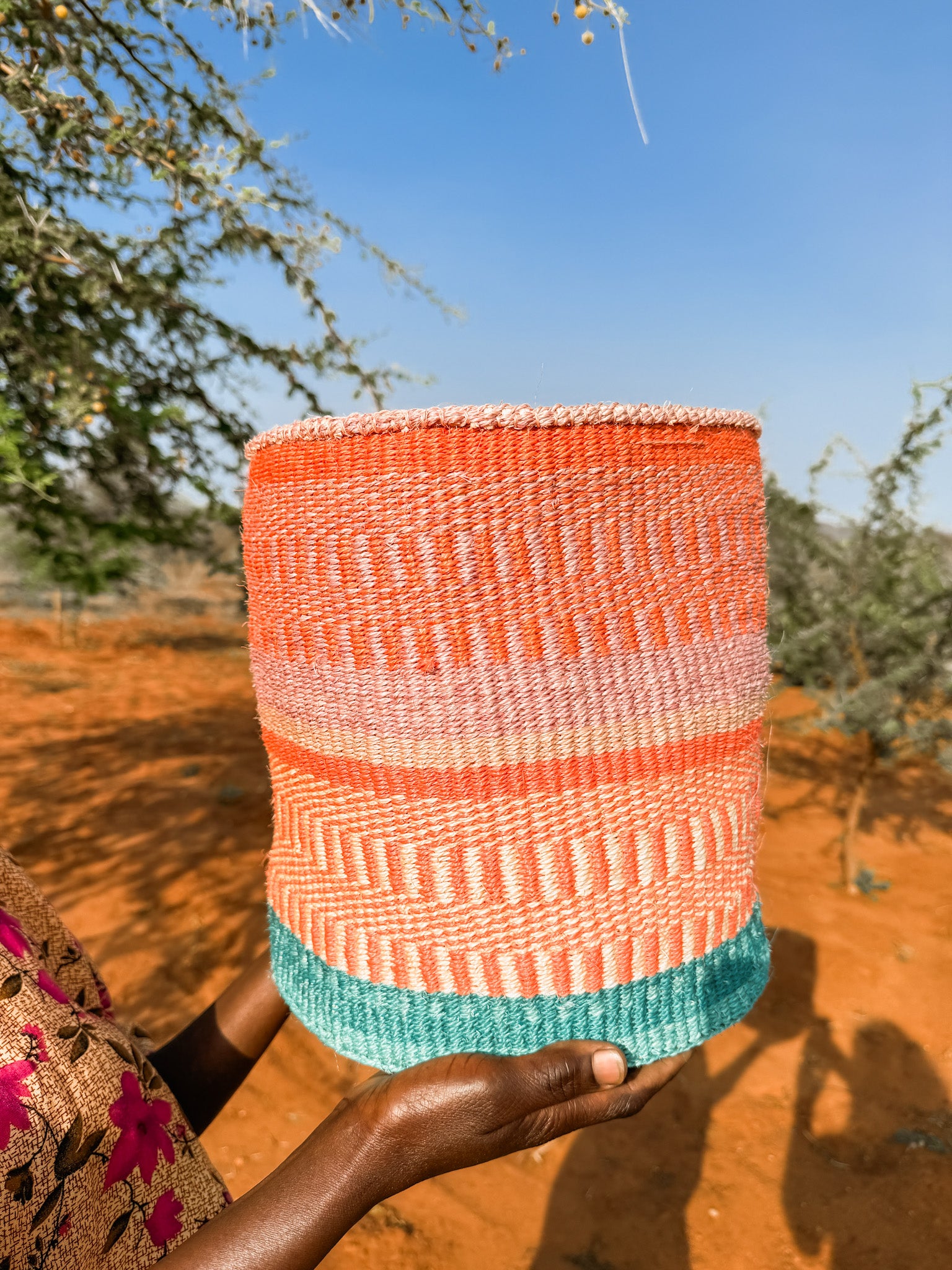 Sisal Thick Weave Basket