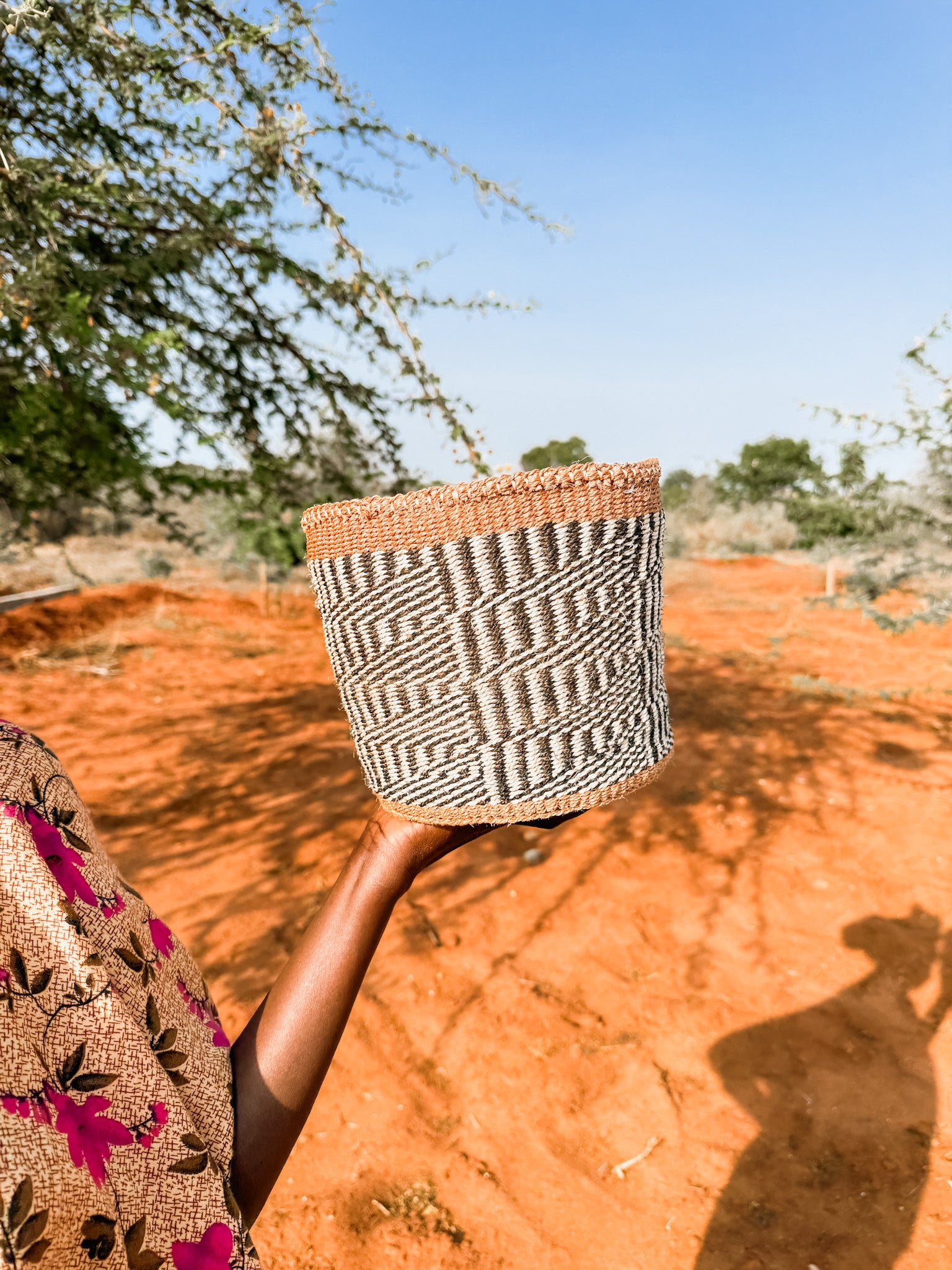 Sisal Thick Weave Basket