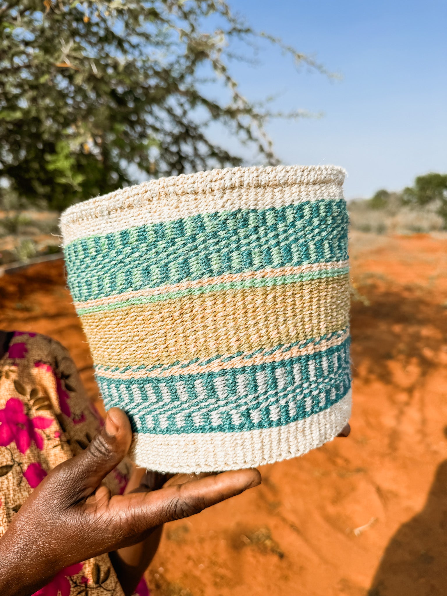 Sisal Thick Weave Basket