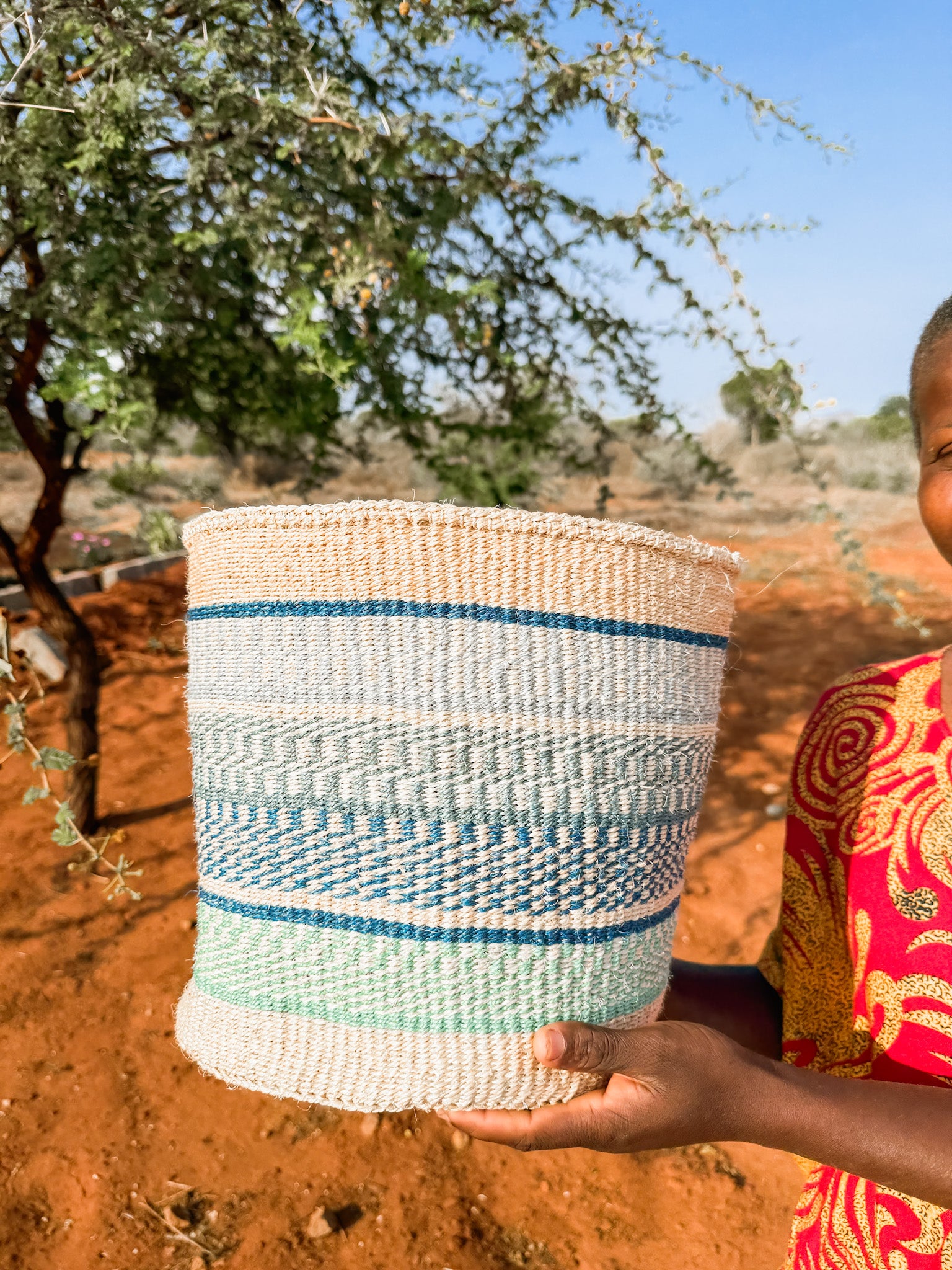 Sisal Thick Weave Basket