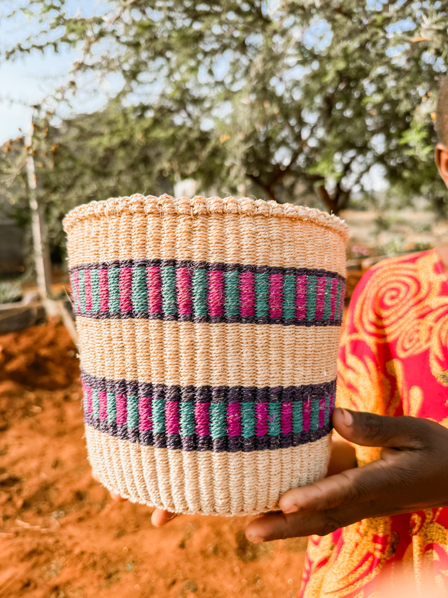 Sisal Thick Weave Basket