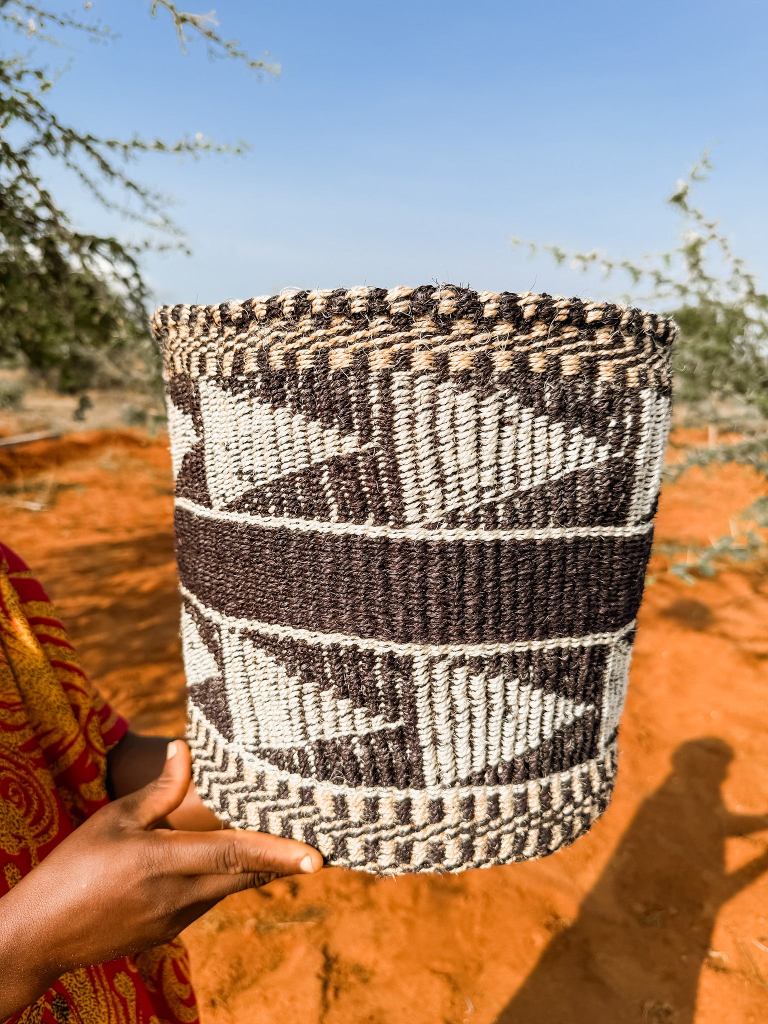 Sisal Thick Weave Basket