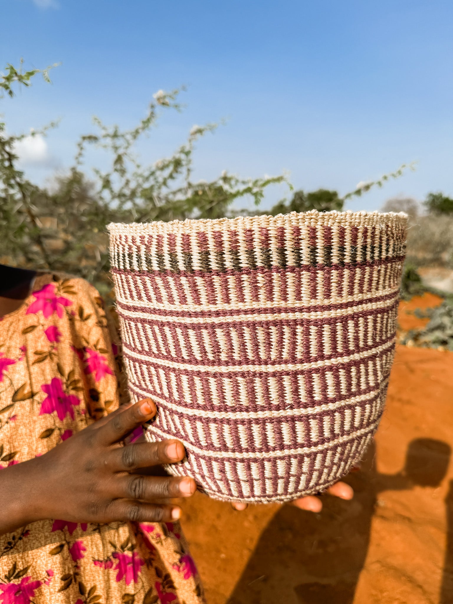 Sisal Fine Weave Basket