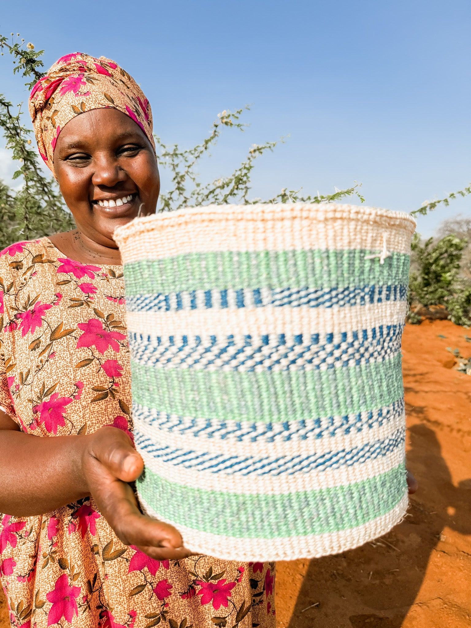 Sisal Thick Weave Basket