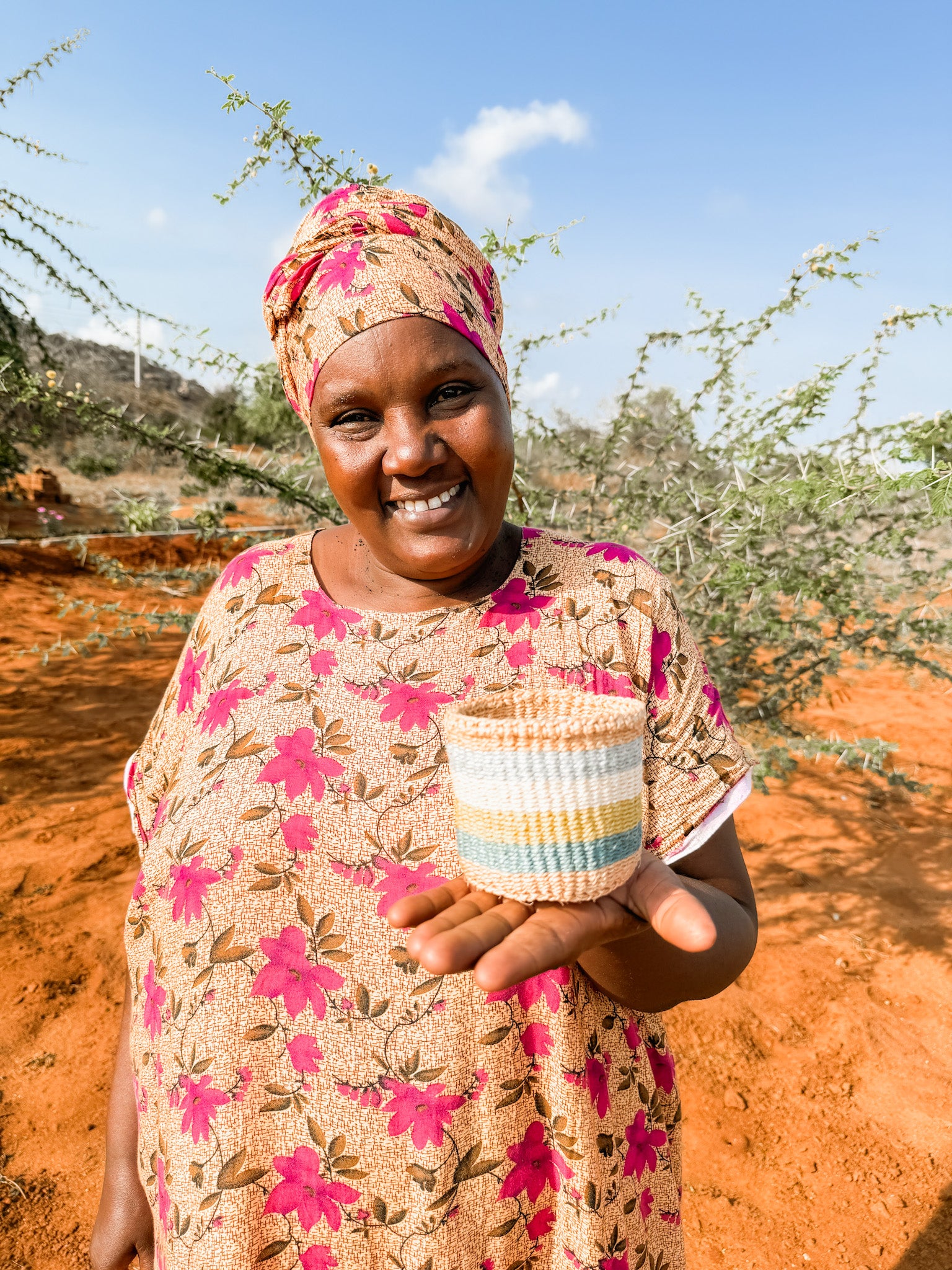 Sisal Thick Weave Basket