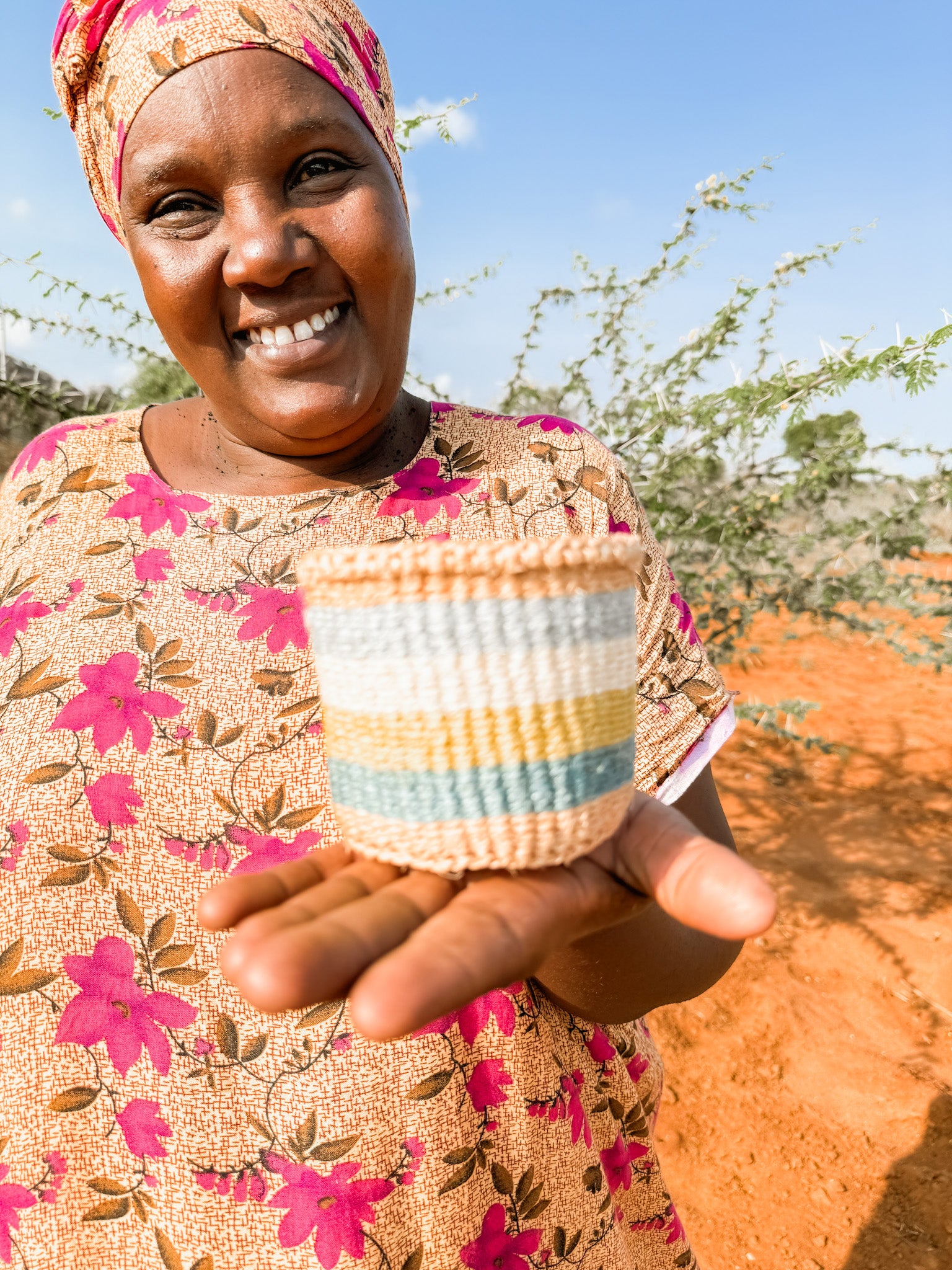 Sisal Thick Weave Basket