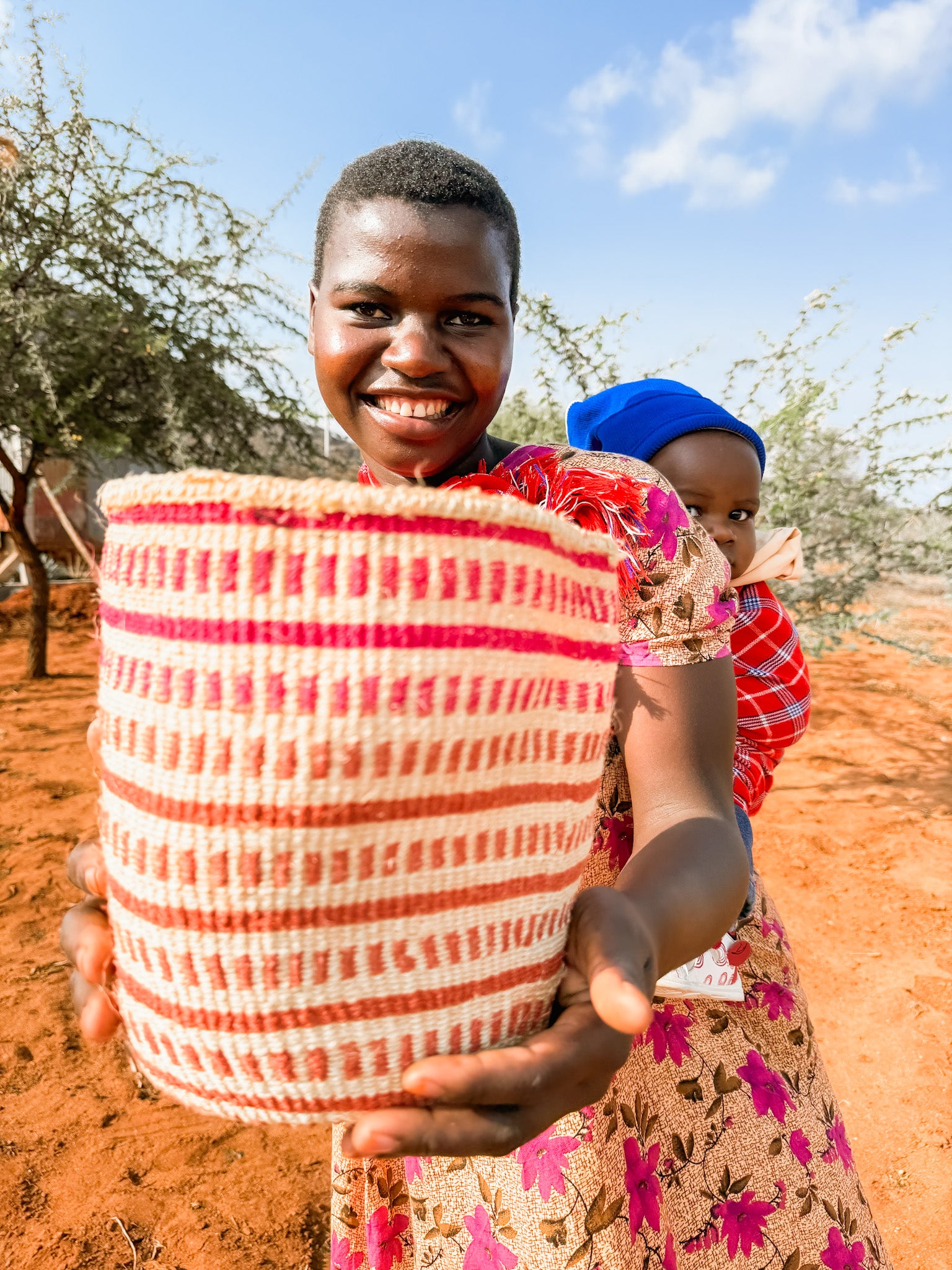 Sisal Thick Weave Basket
