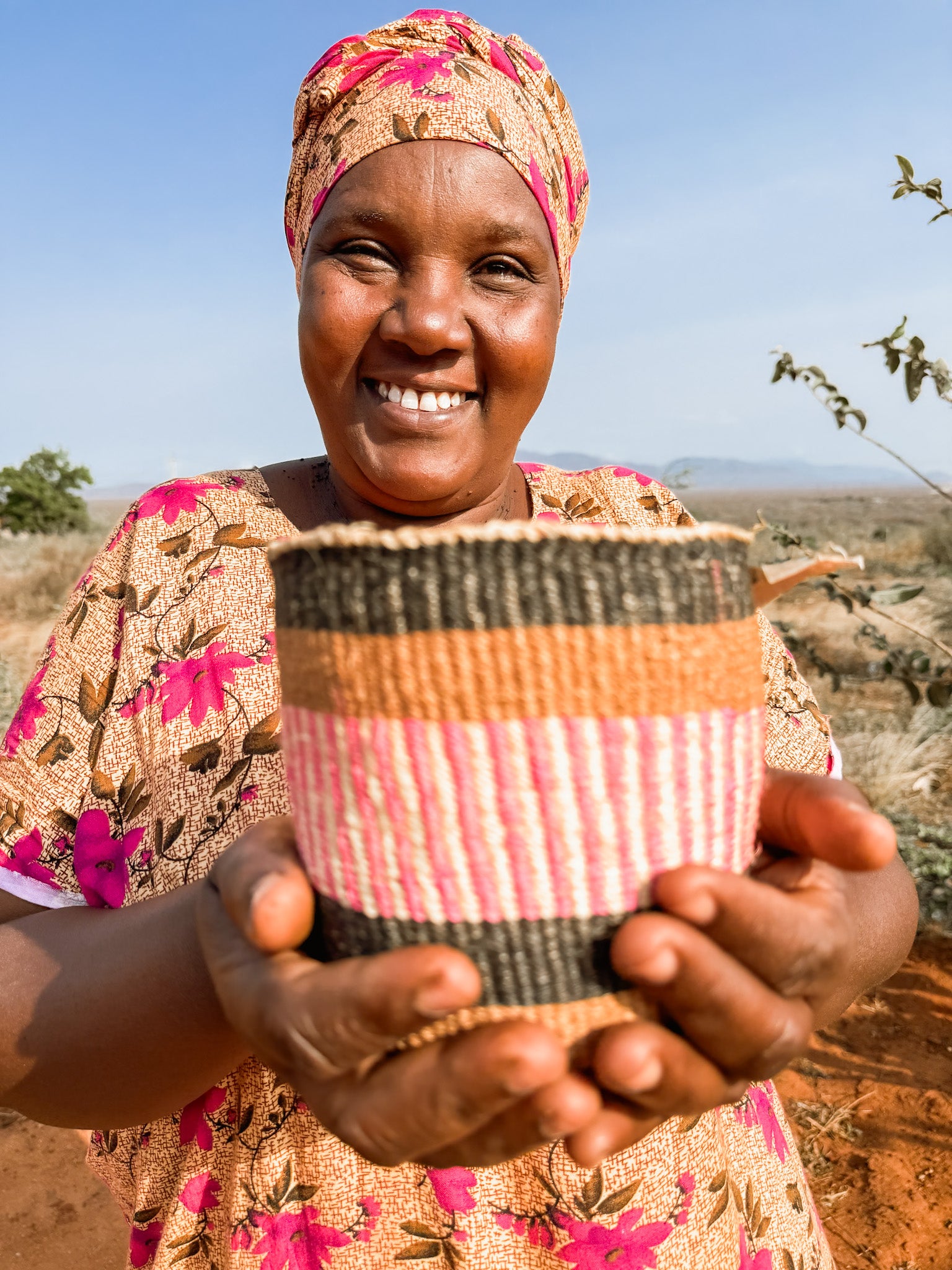 Sisal Fine Weave Basket