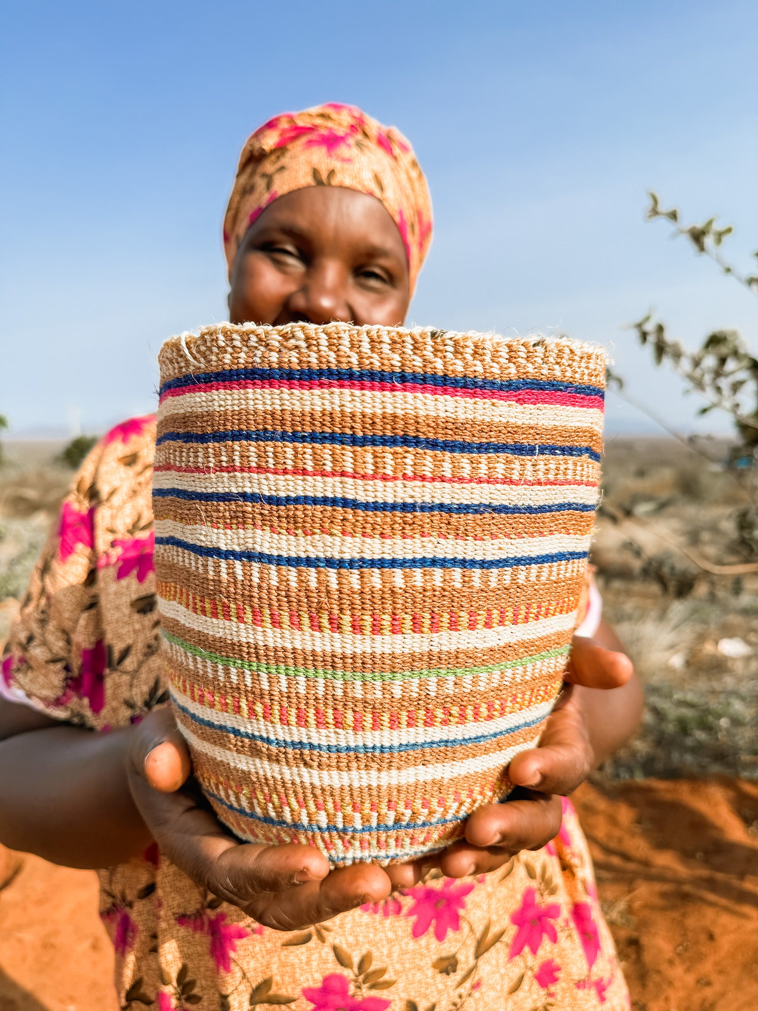 Sisal Fine Weave Basket
