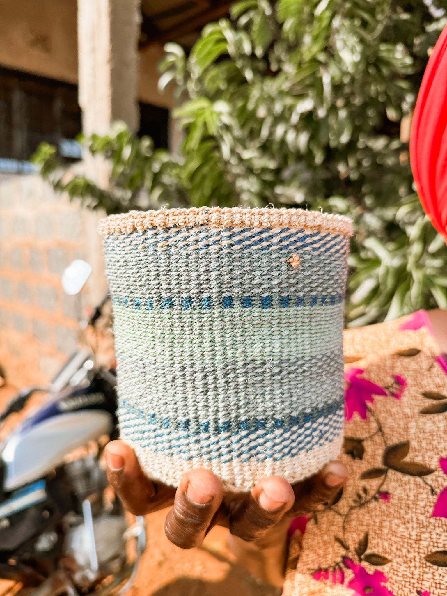 Sisal Thick Weave Basket