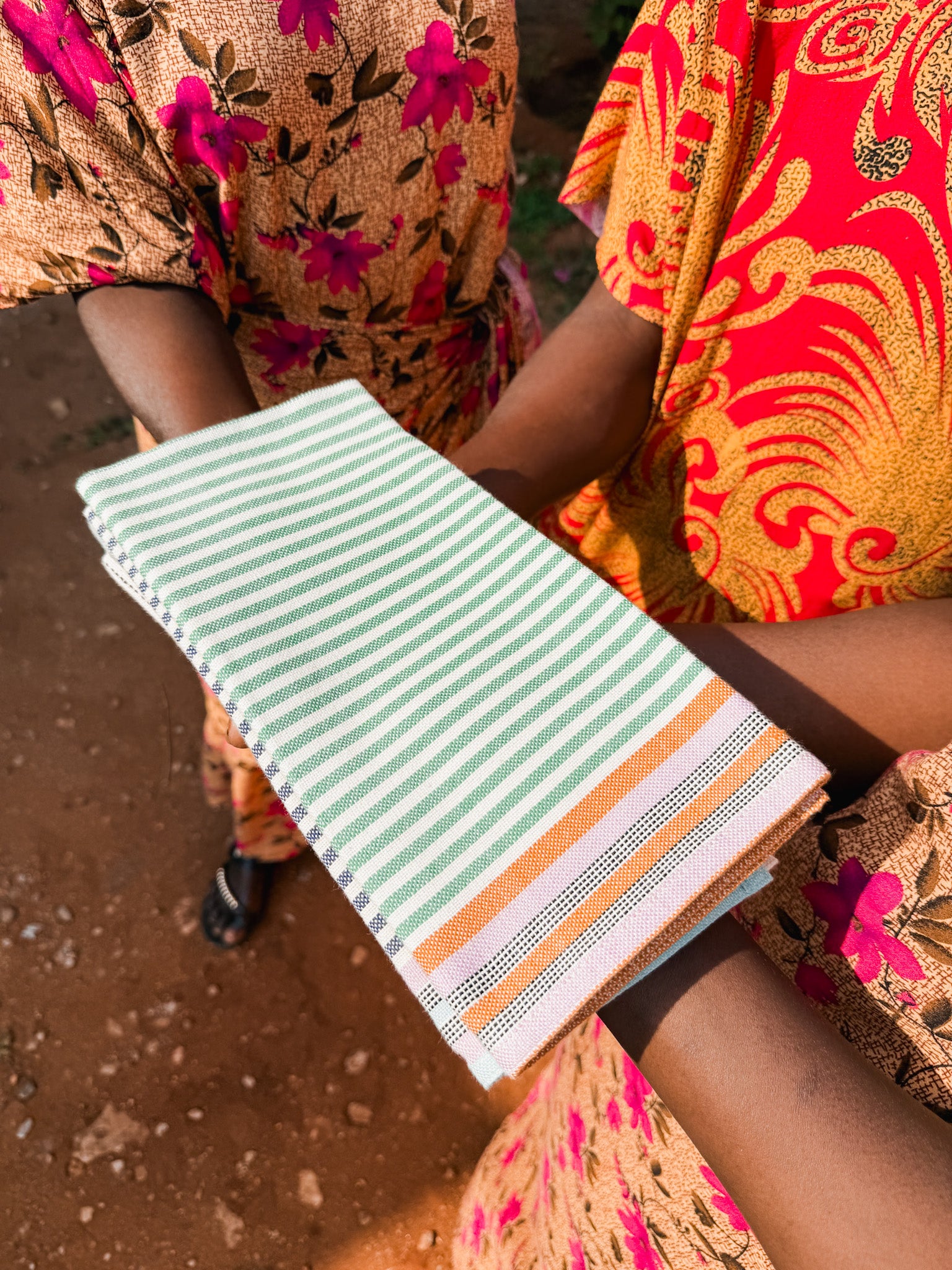Maua Handwoven Organic Cotton Napkins