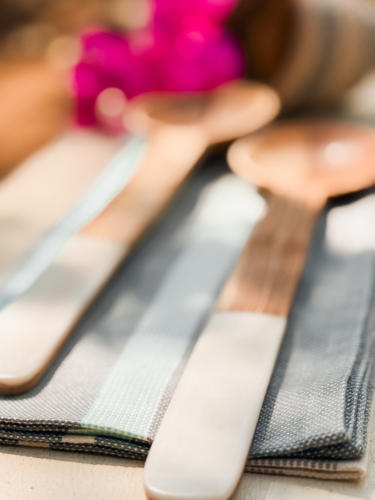 Olive Wood Serving Spoon Set | Bili