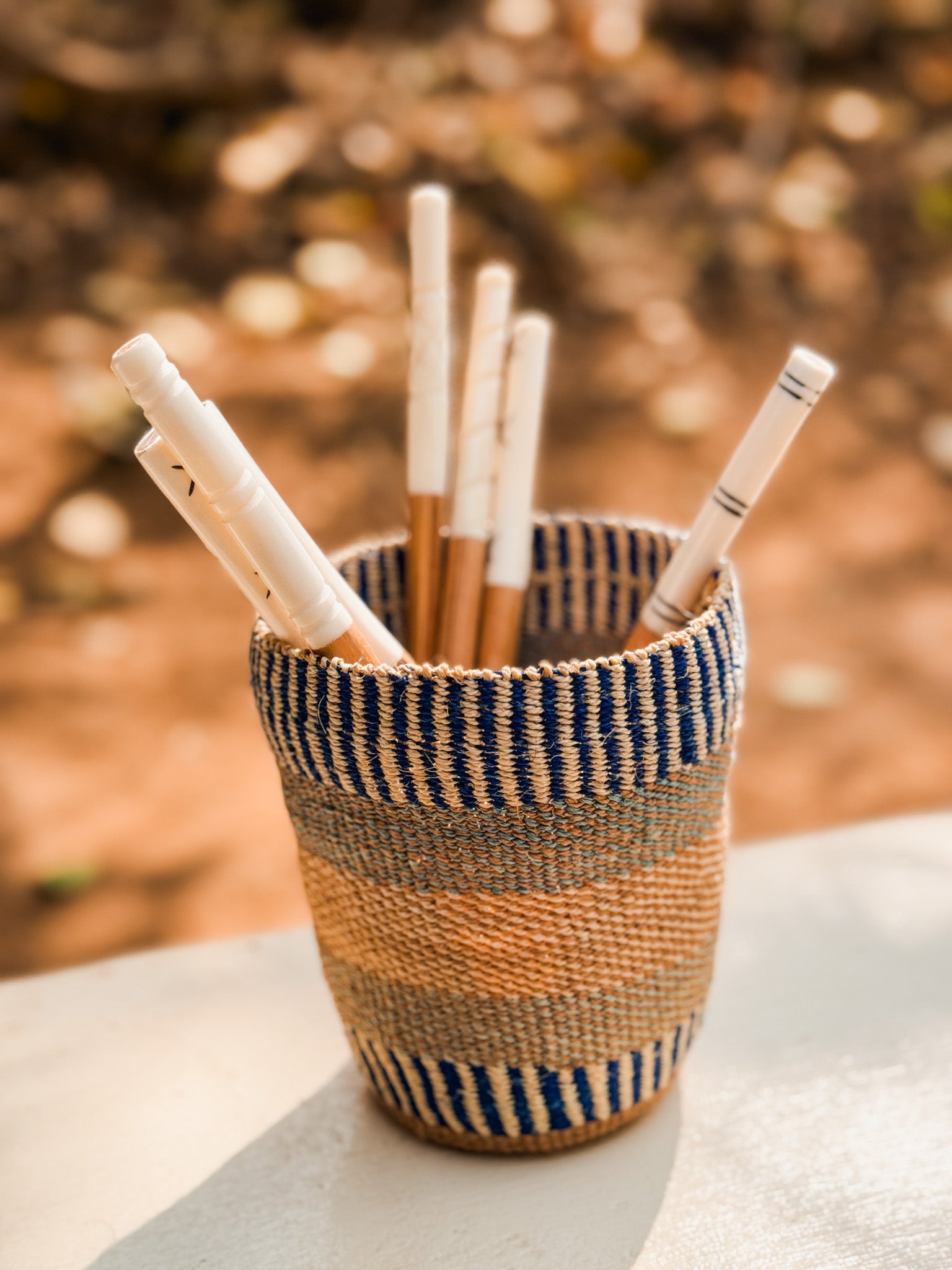 Olive Wood Sugar & Honey Spoons