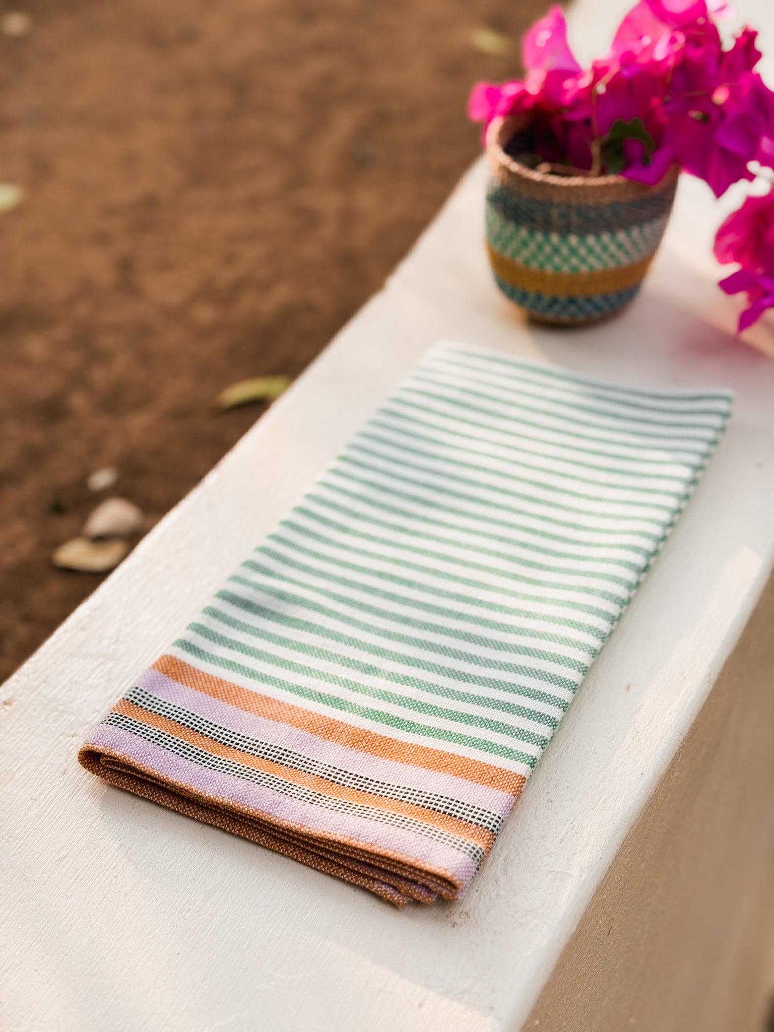 Maua Handwoven Organic Cotton Napkins