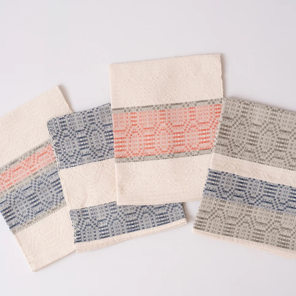 Homestead Hand Towel | Olive Stripe - Zawadisha