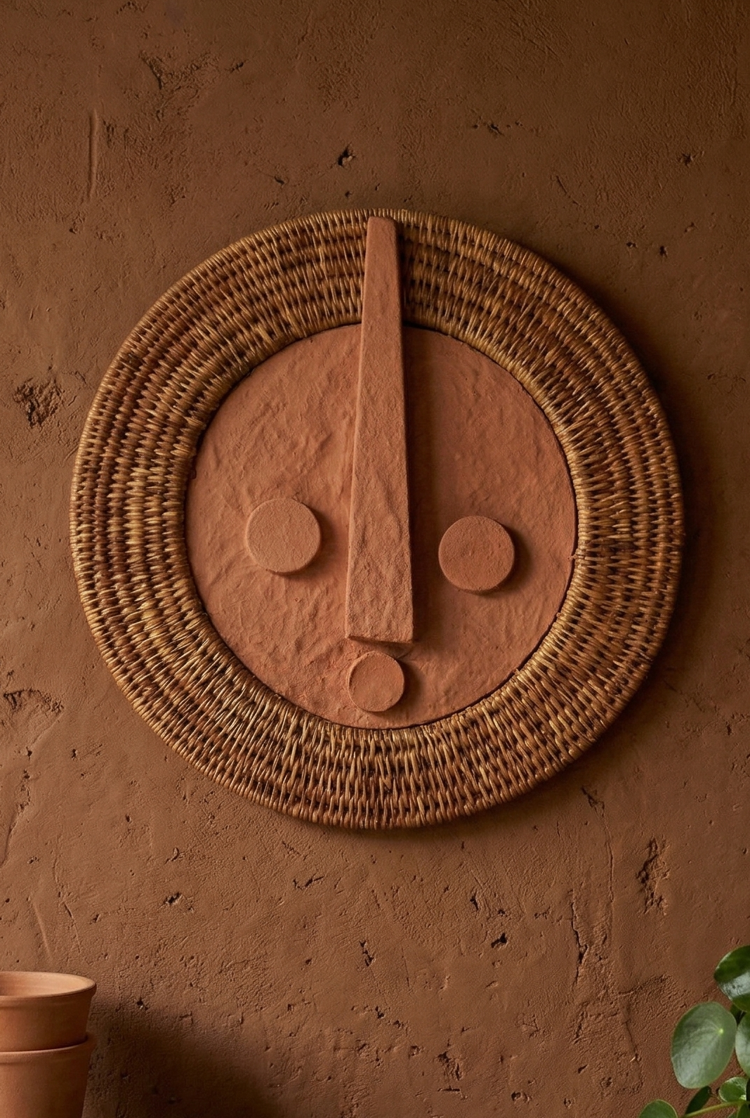 Sisi Paper Pulp Mask | Clay - Zawadisha