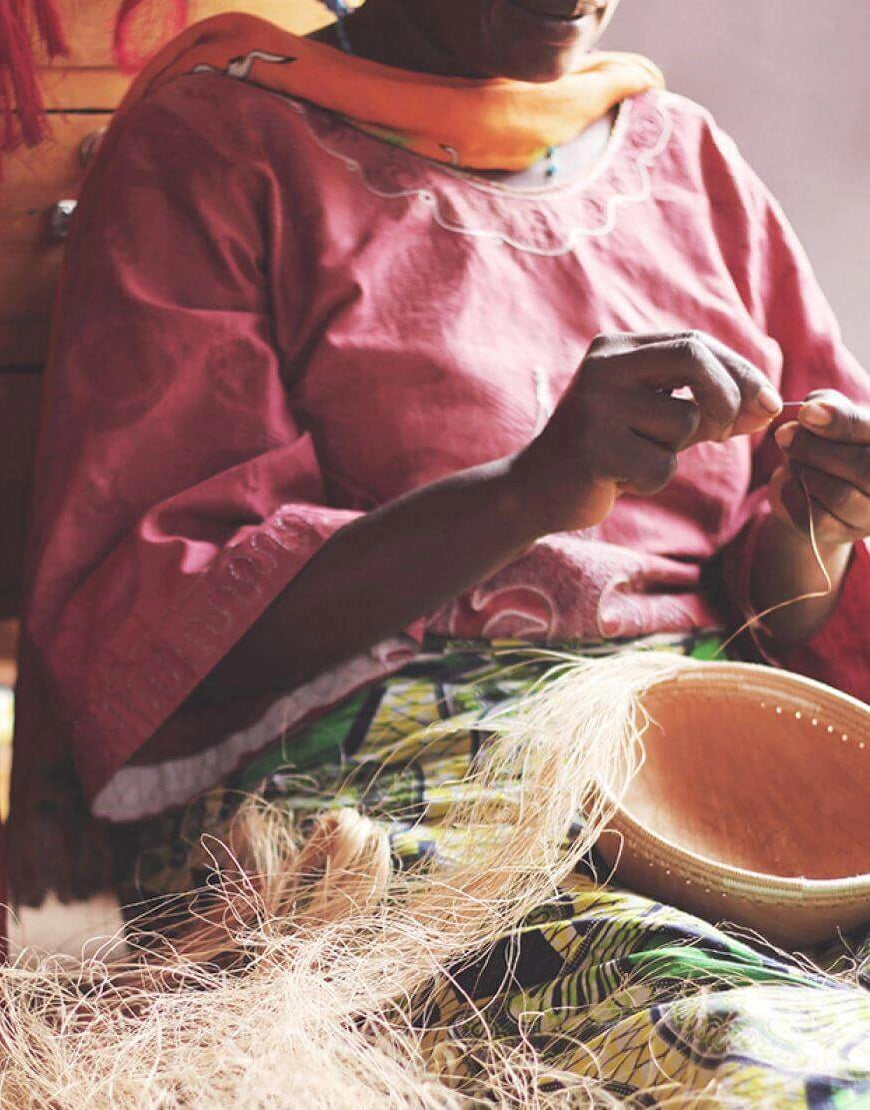 Mini Copabu Wooden & Woven Bowl